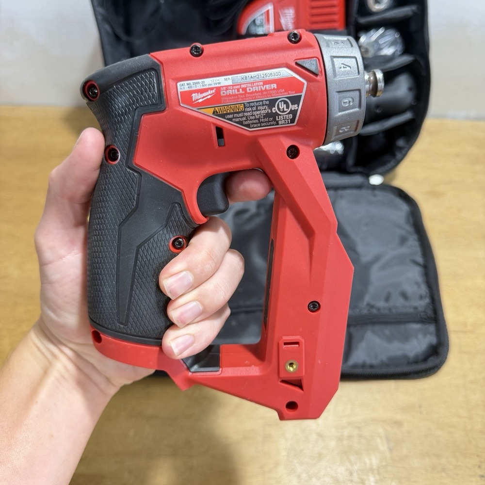 Milwaukee M12 FUEL 12V Brushless 4-in-1 Installation Drill Driver Kit 2505-22 - Picture 7 of 13